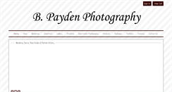 Desktop Screenshot of bpaydenphotography.com